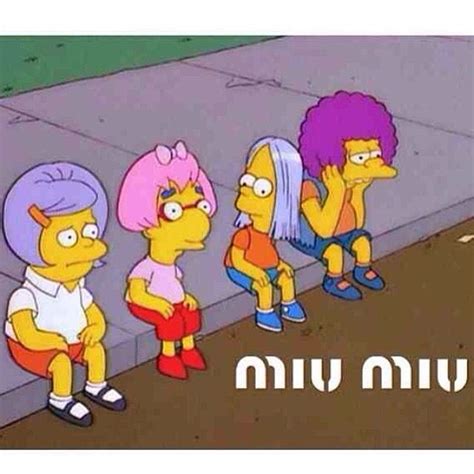 miu miu simpsons|simpson miu pan.